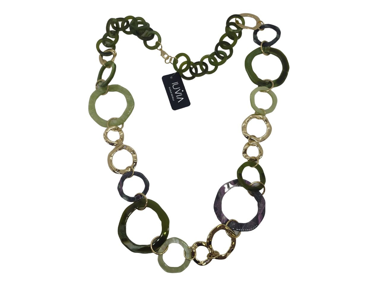Collana lunga in resina