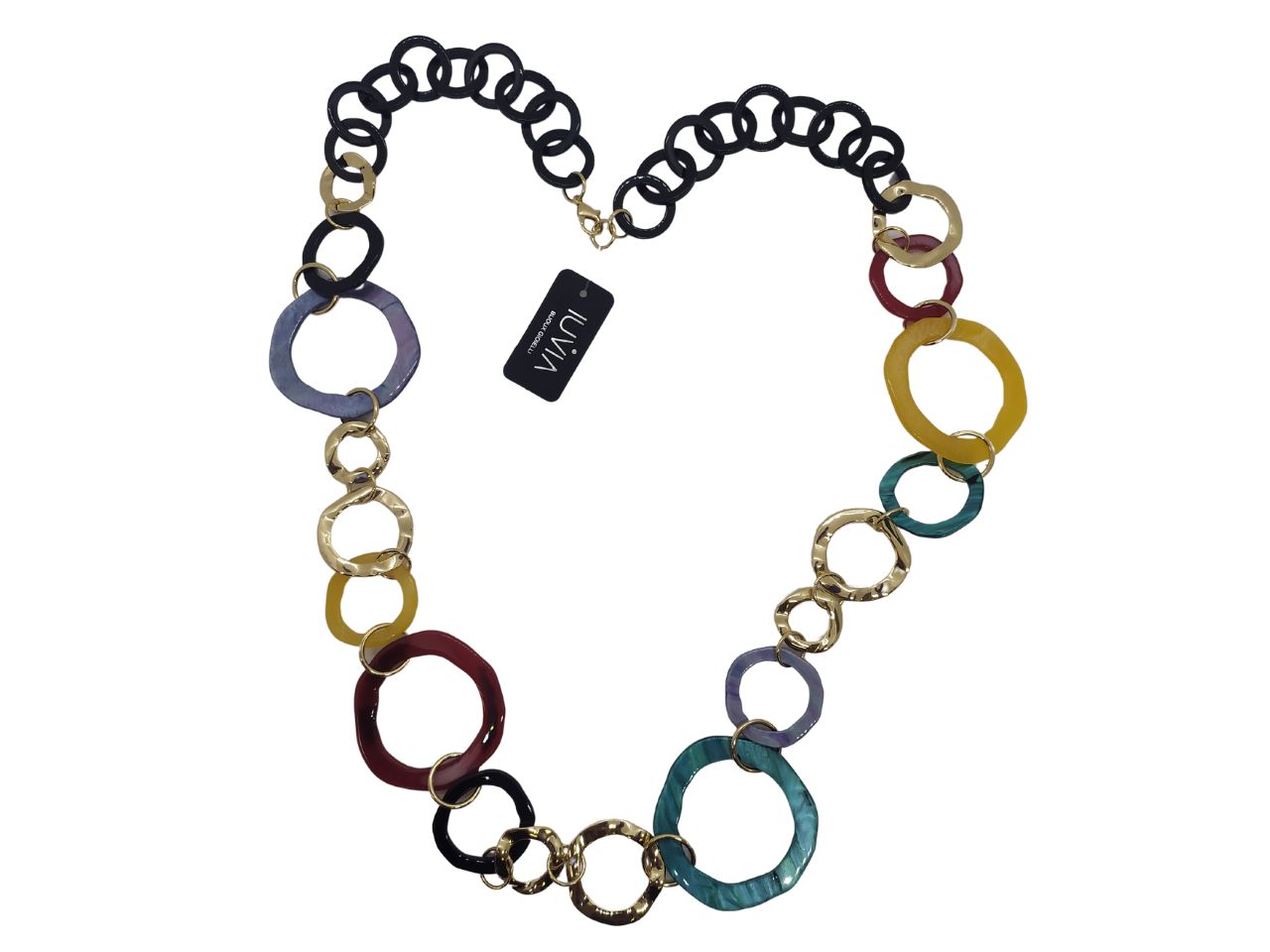 Collana lunga in resina