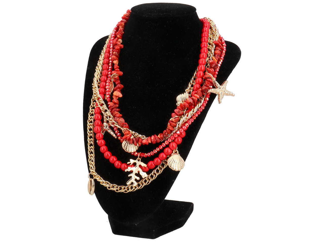 Collana corta catena chips sfe