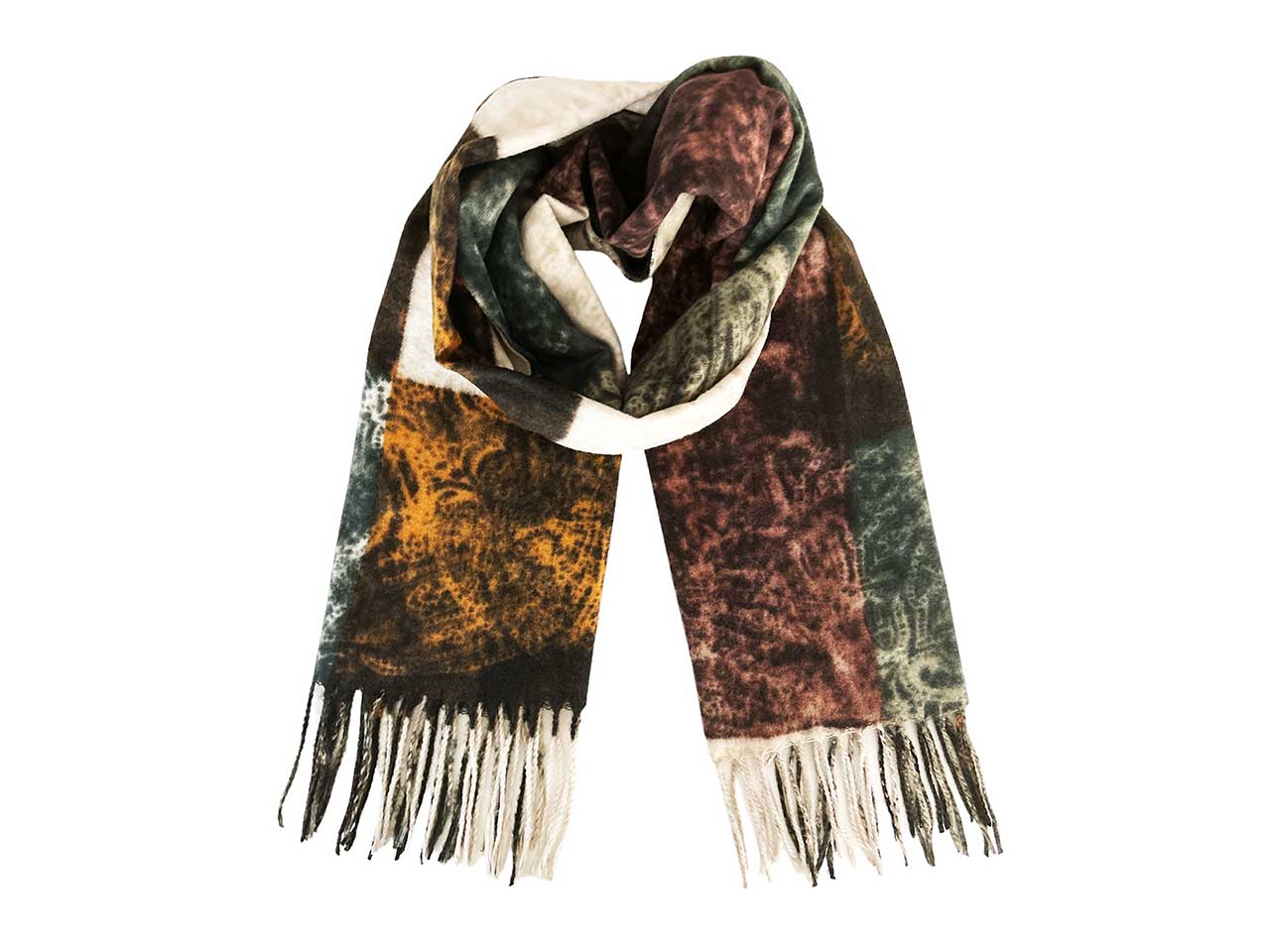 Stola fantasia astratta 70x180
