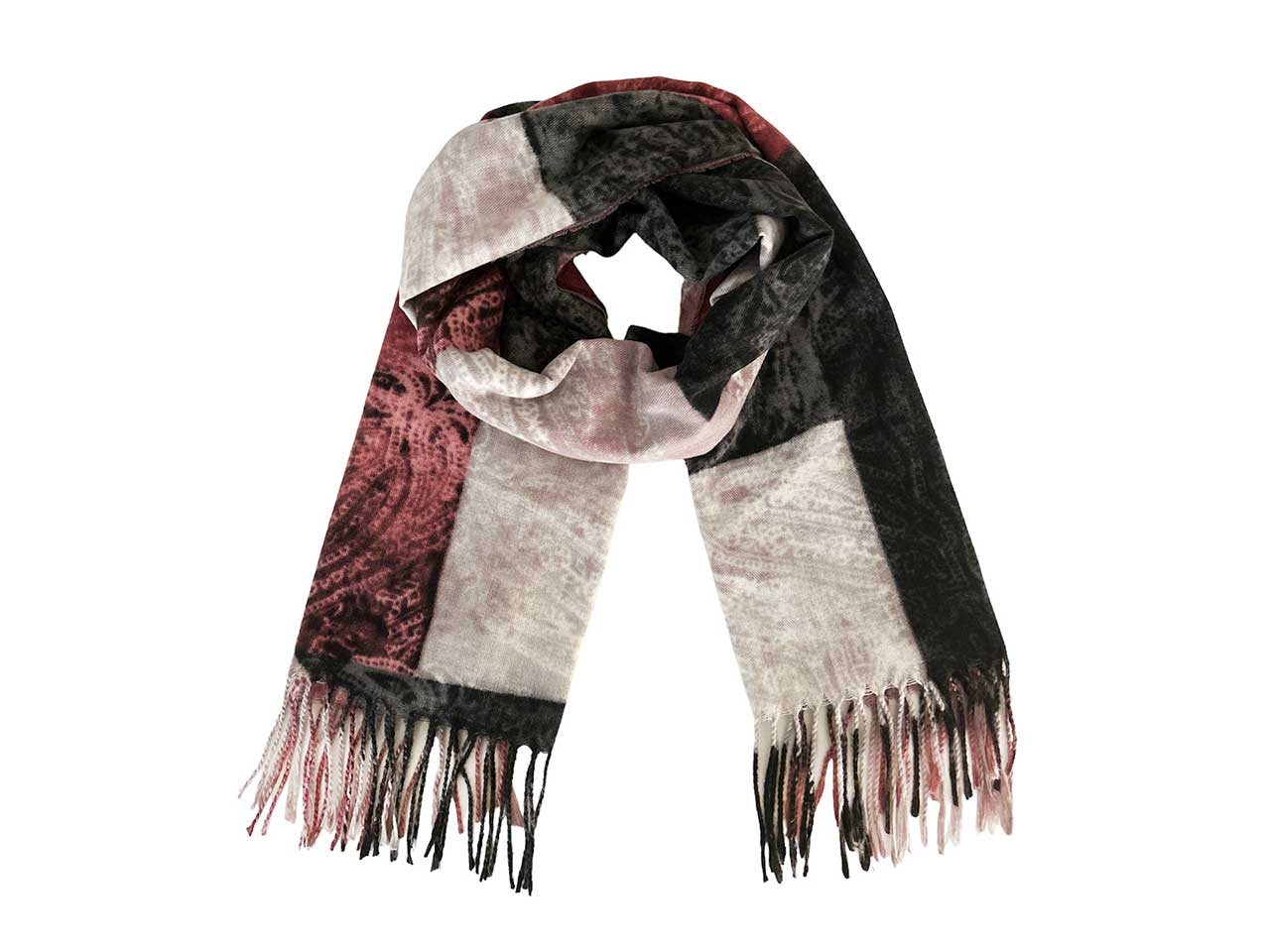 Stola fantasia astratta 70x180
