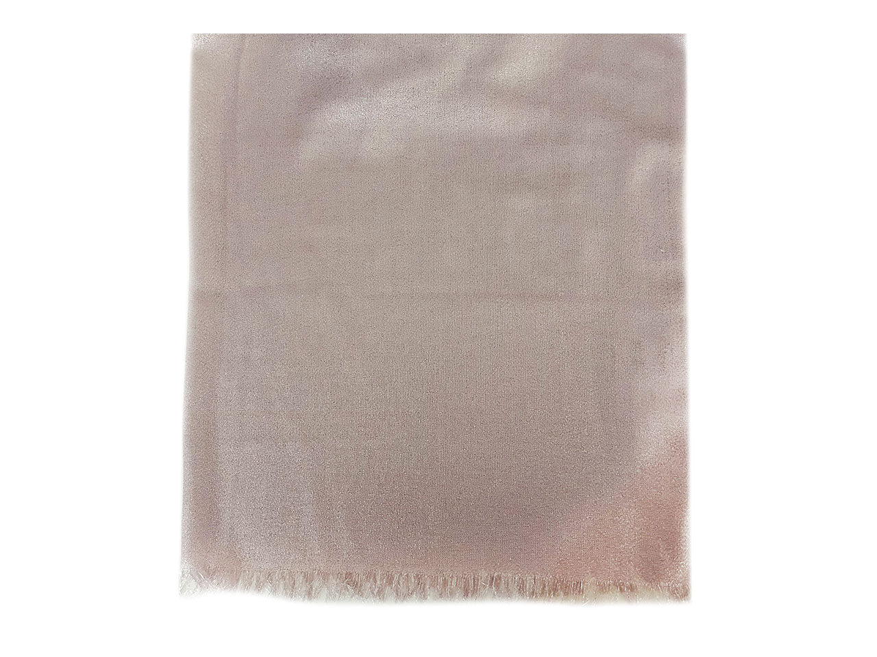 Stola leggera laminata tinta unita