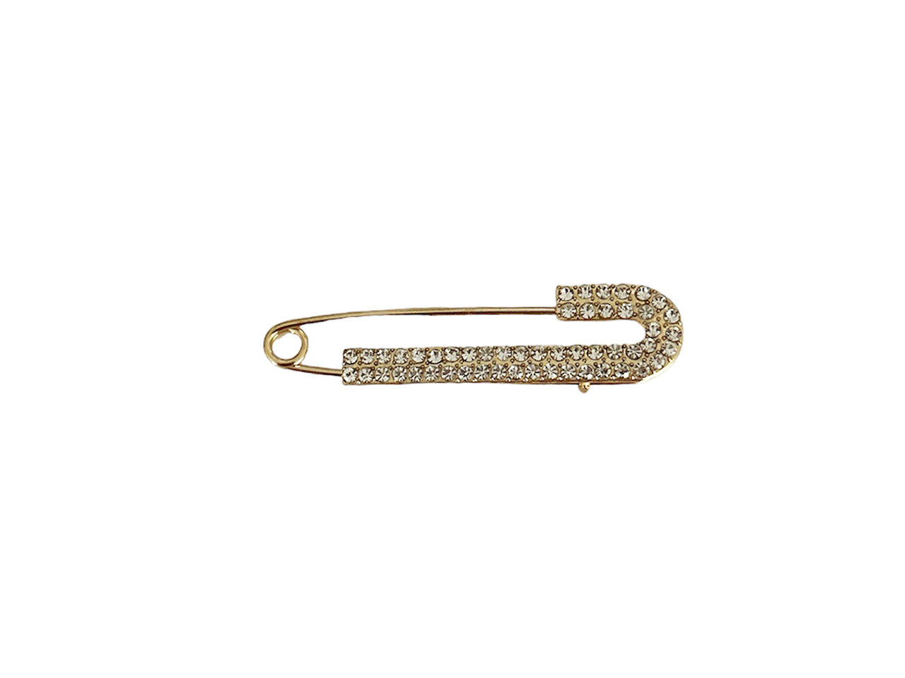 Spilla oro con strass