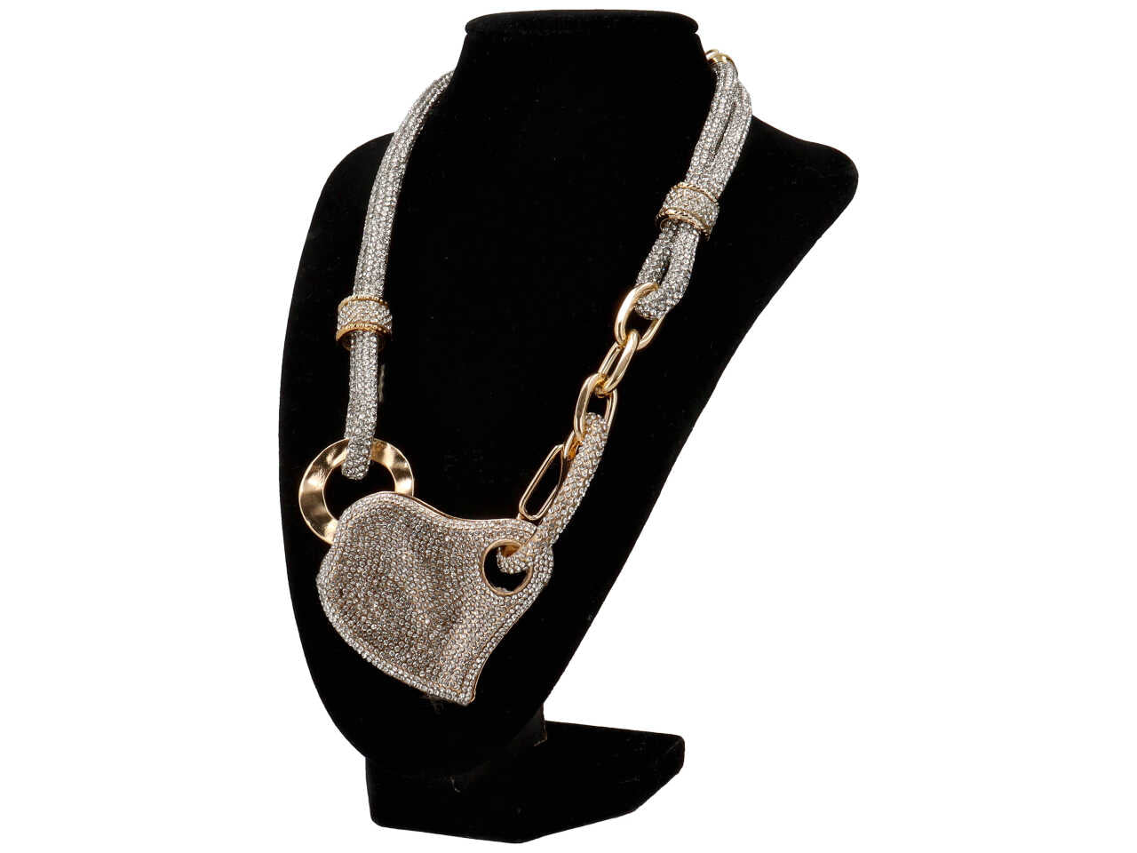 Collana corta con cuore