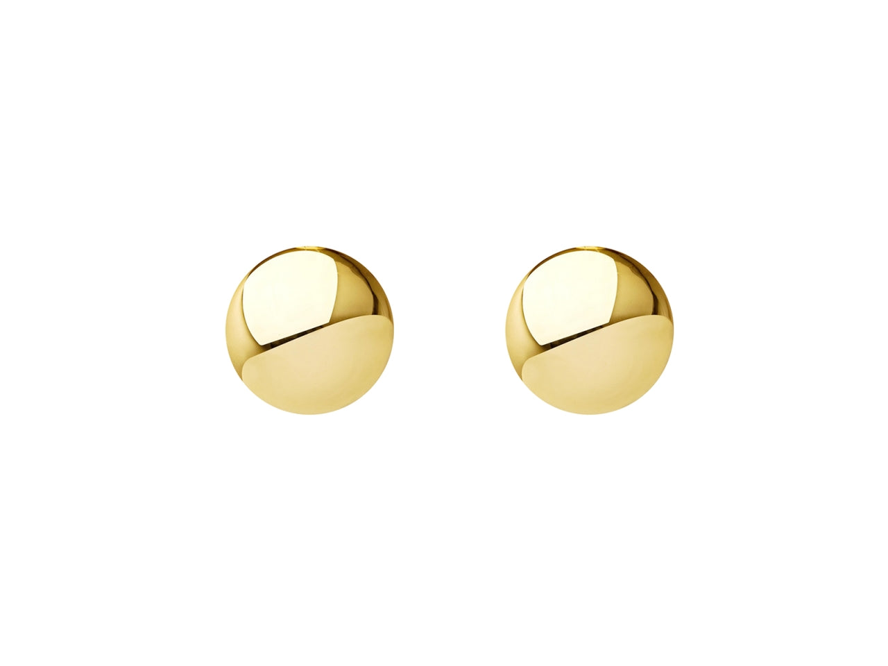 Orecchini a bottone piccolo oro