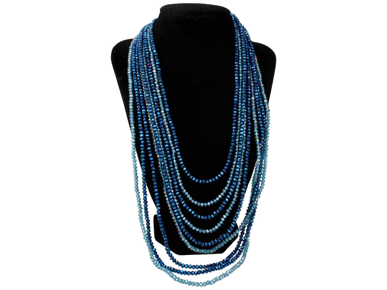 Collana lunga multifilo