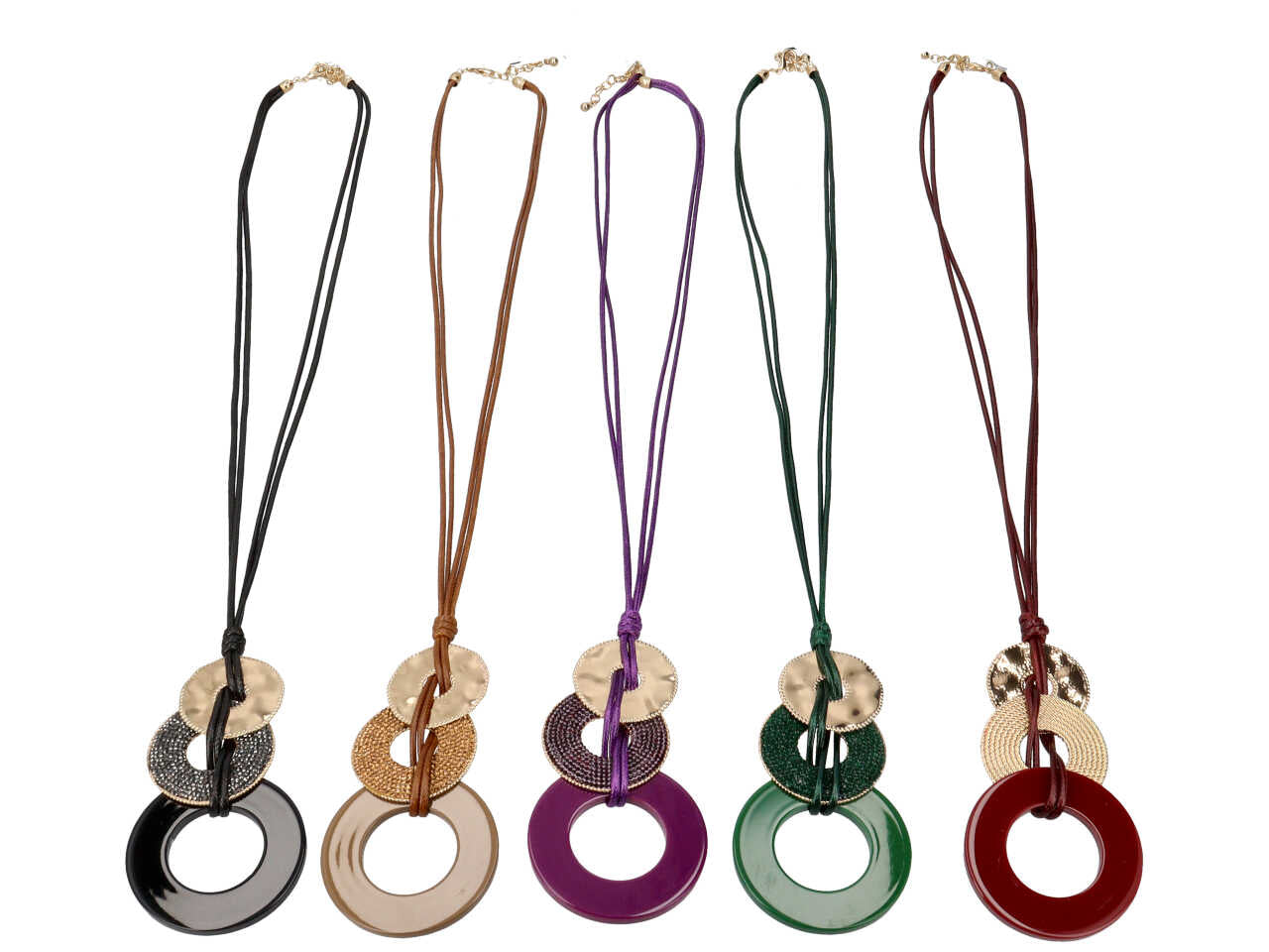 Collana lunga laccio cerato