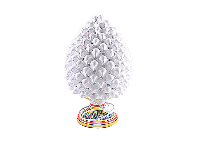 Lampada con base colorata