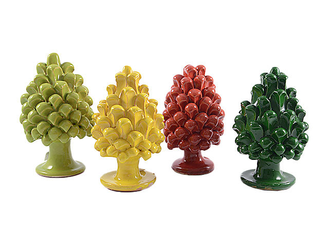 Pigna colorata 15cm artigianale