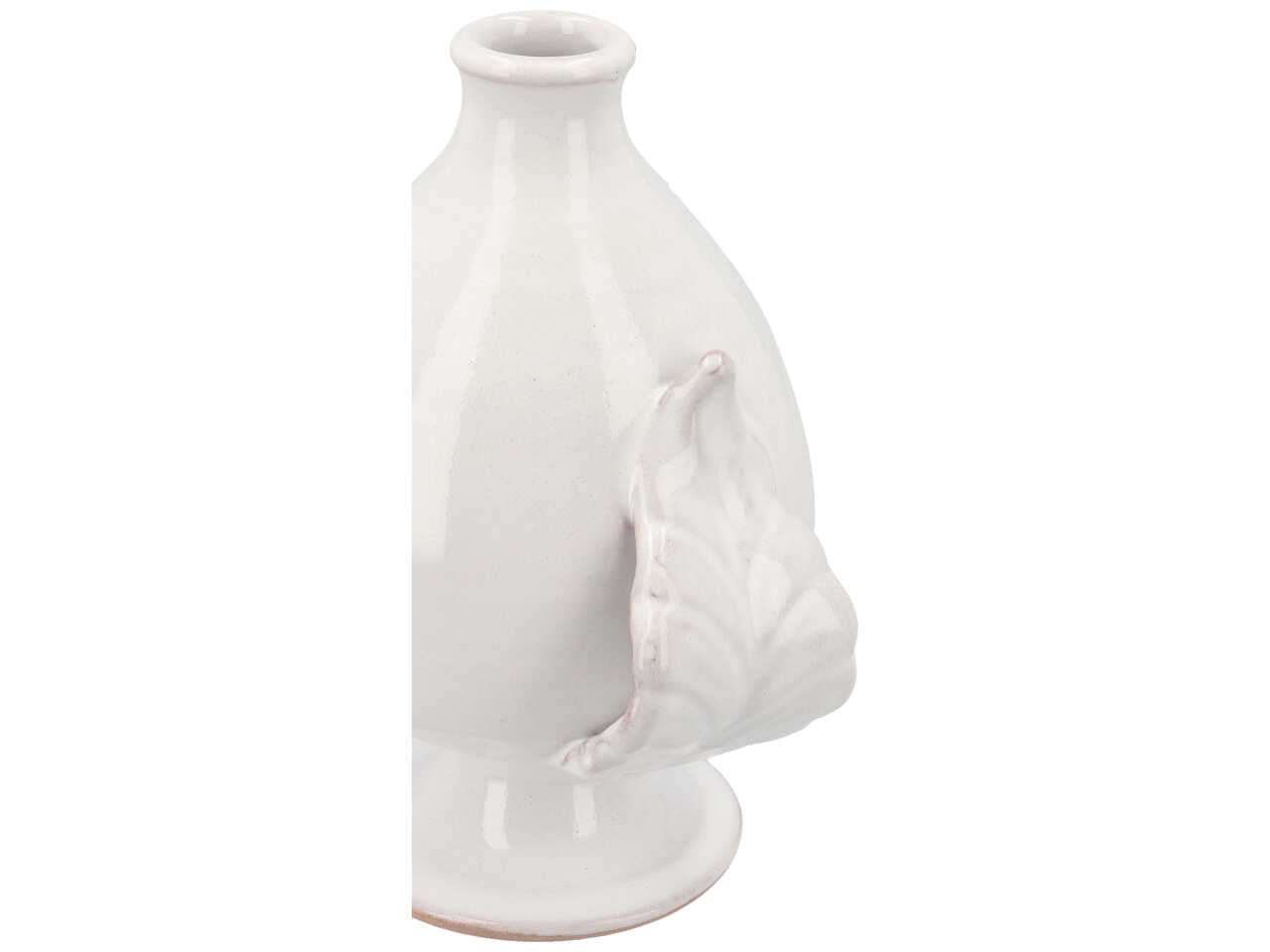 Oliera pumo artigianale 25cm bianca