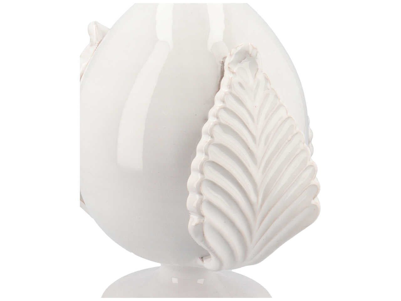 Pumo artigianale 30cm bianco