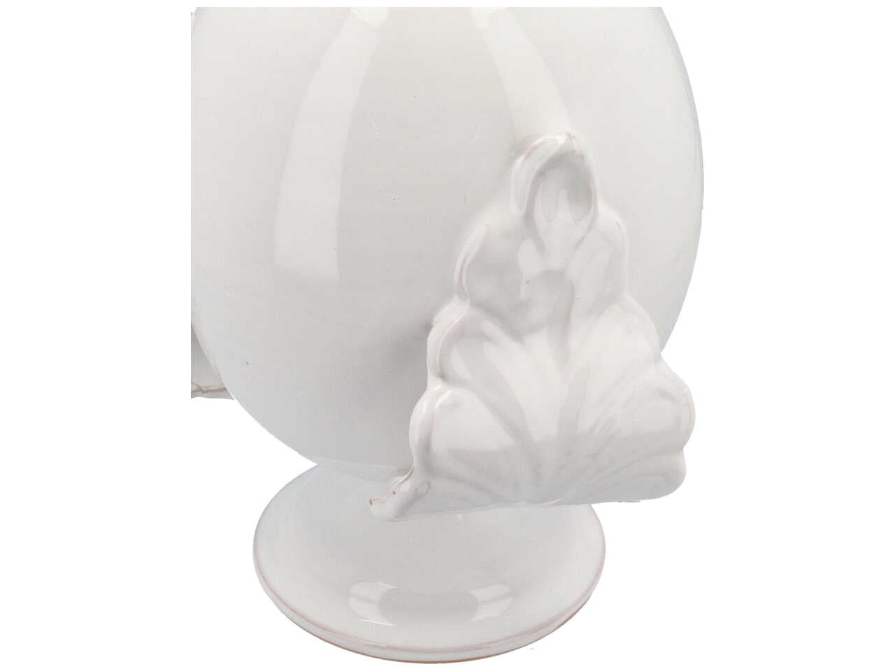 Pumo artigianale 35cm bianco