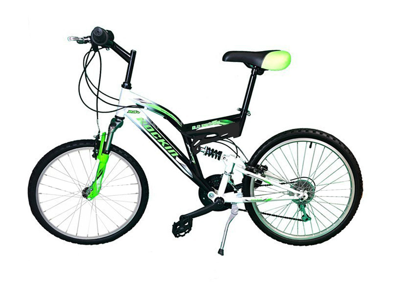 Bici mtb 26 bianca/nera btb26