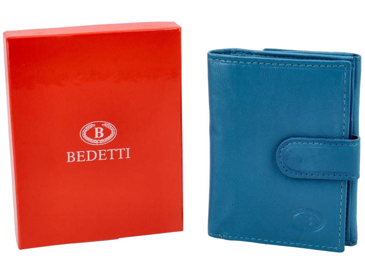 P.fogli uomo pelle bluette be-305