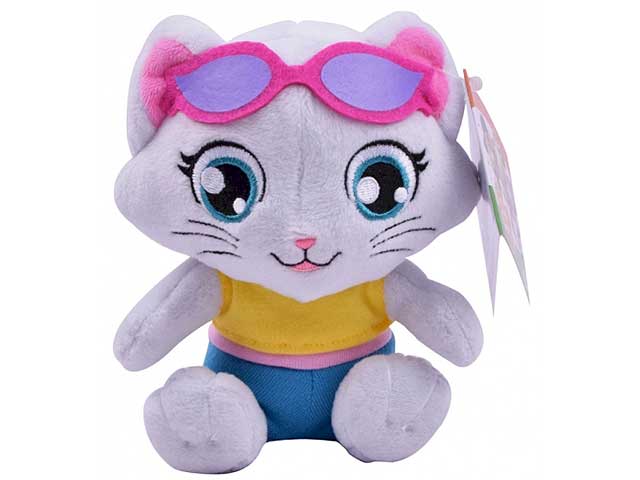 44 gatti peluche 13cm 7600170100w02$