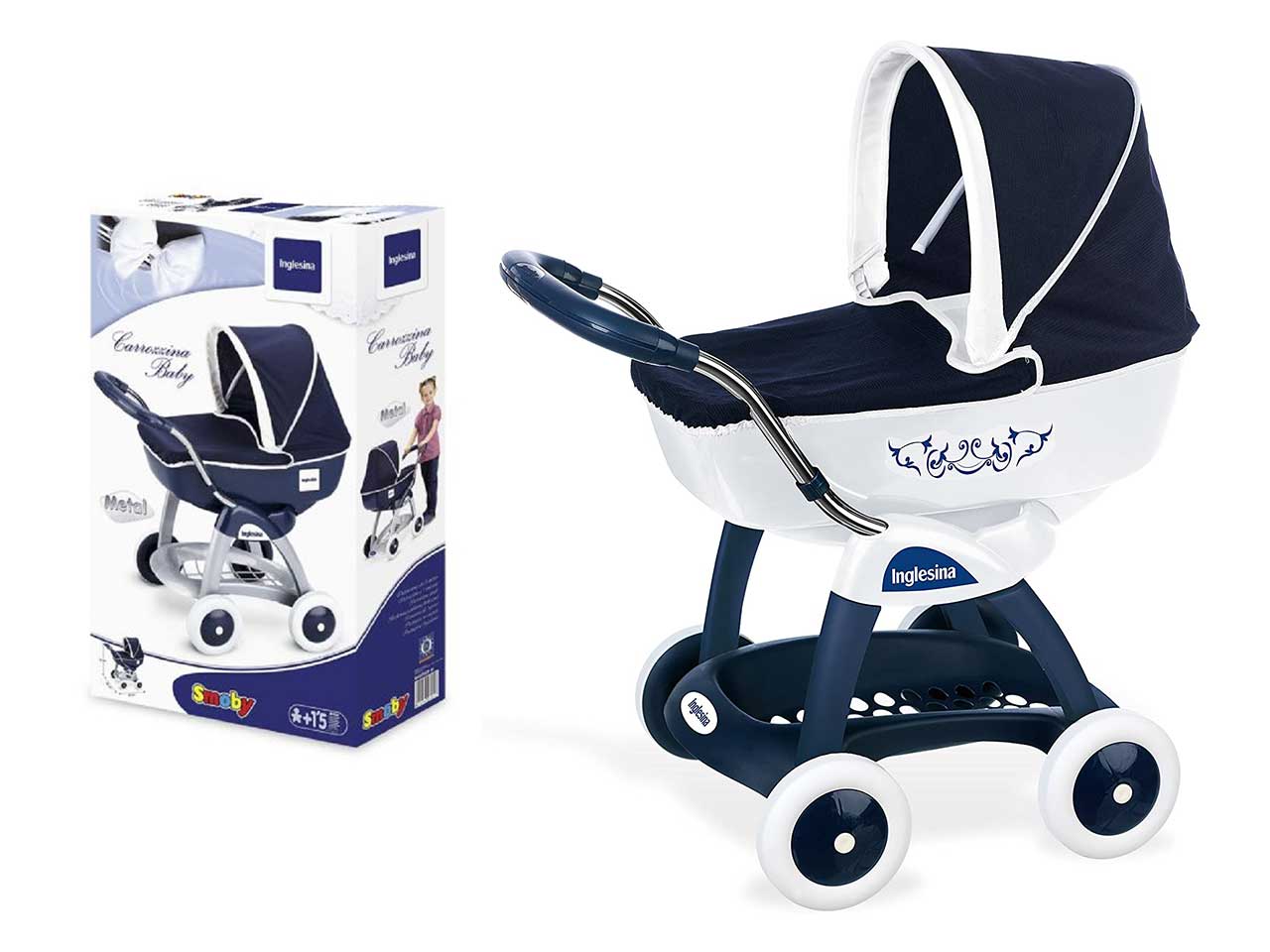 Inglesina Carrozzina Baby Blu Smoby