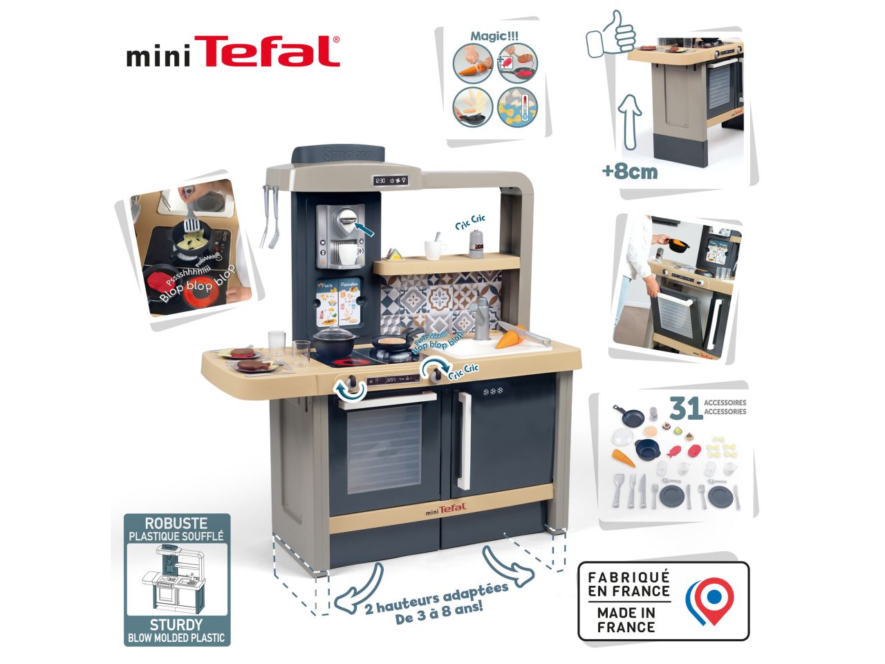 Cucina evolutiva Smoby trend Set Cucina Giocattolo