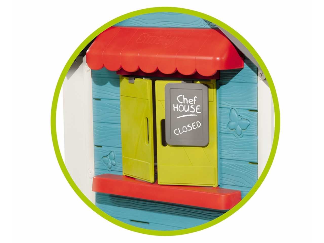 Casetta chef hamburgeria 132x124x135cm 7600810403