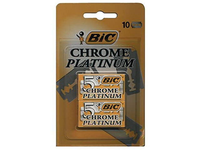 Bic lame chrome platinum 10 pezzi 876459