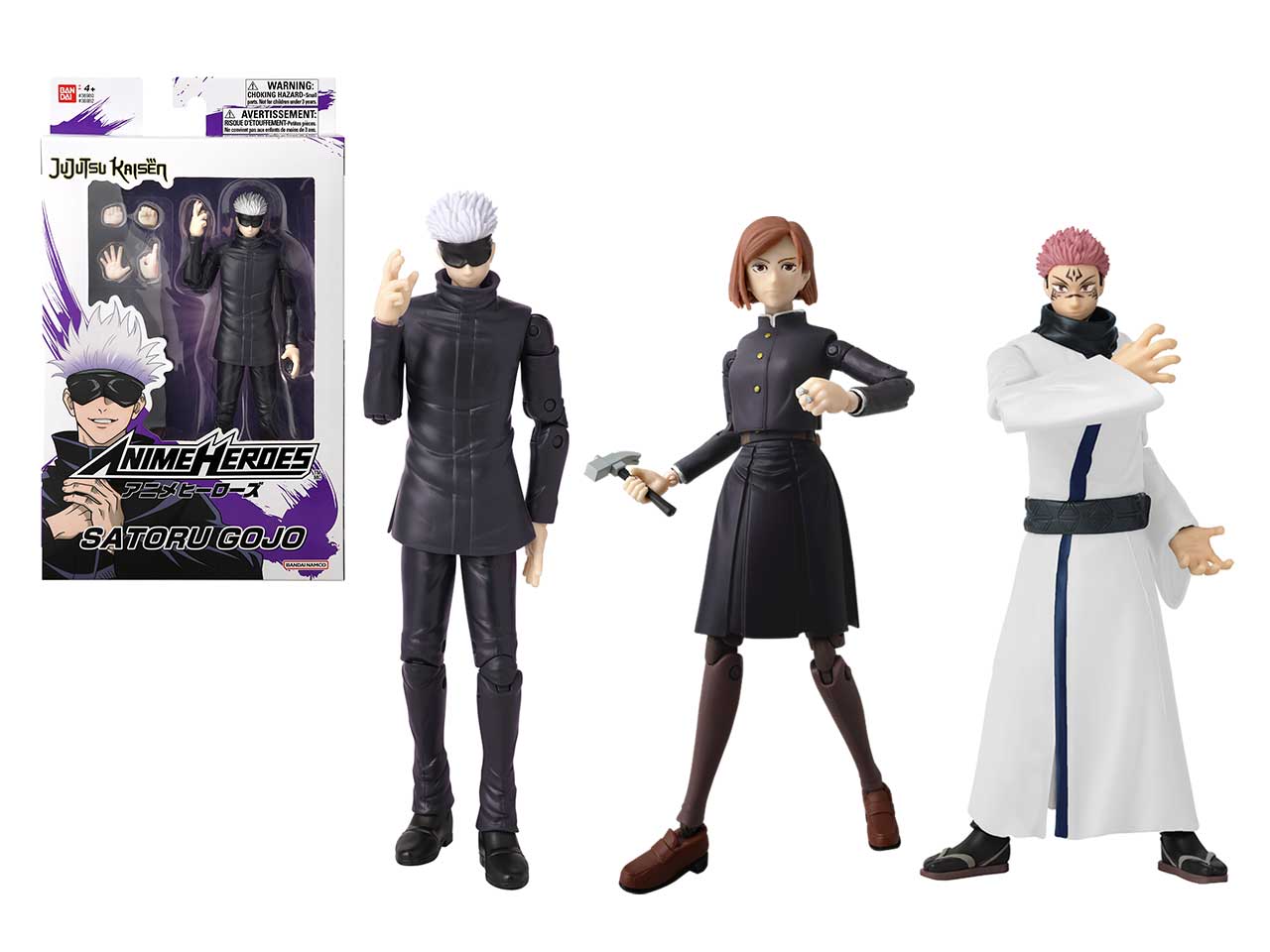 Anime heroes - personaggio jujutsu kaisen 17cm