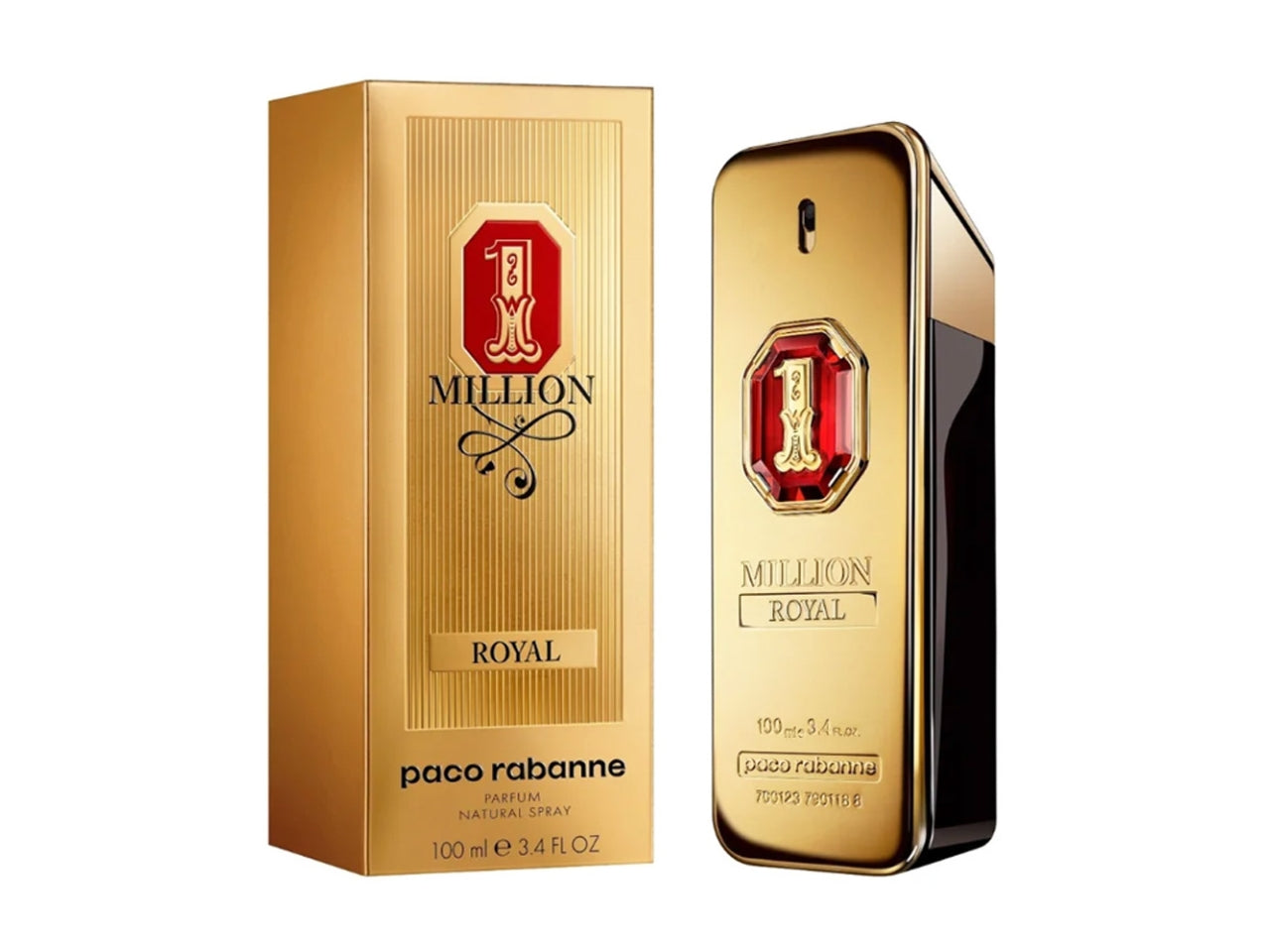 Paco rabanne 1 million royal parfum 100ml $
