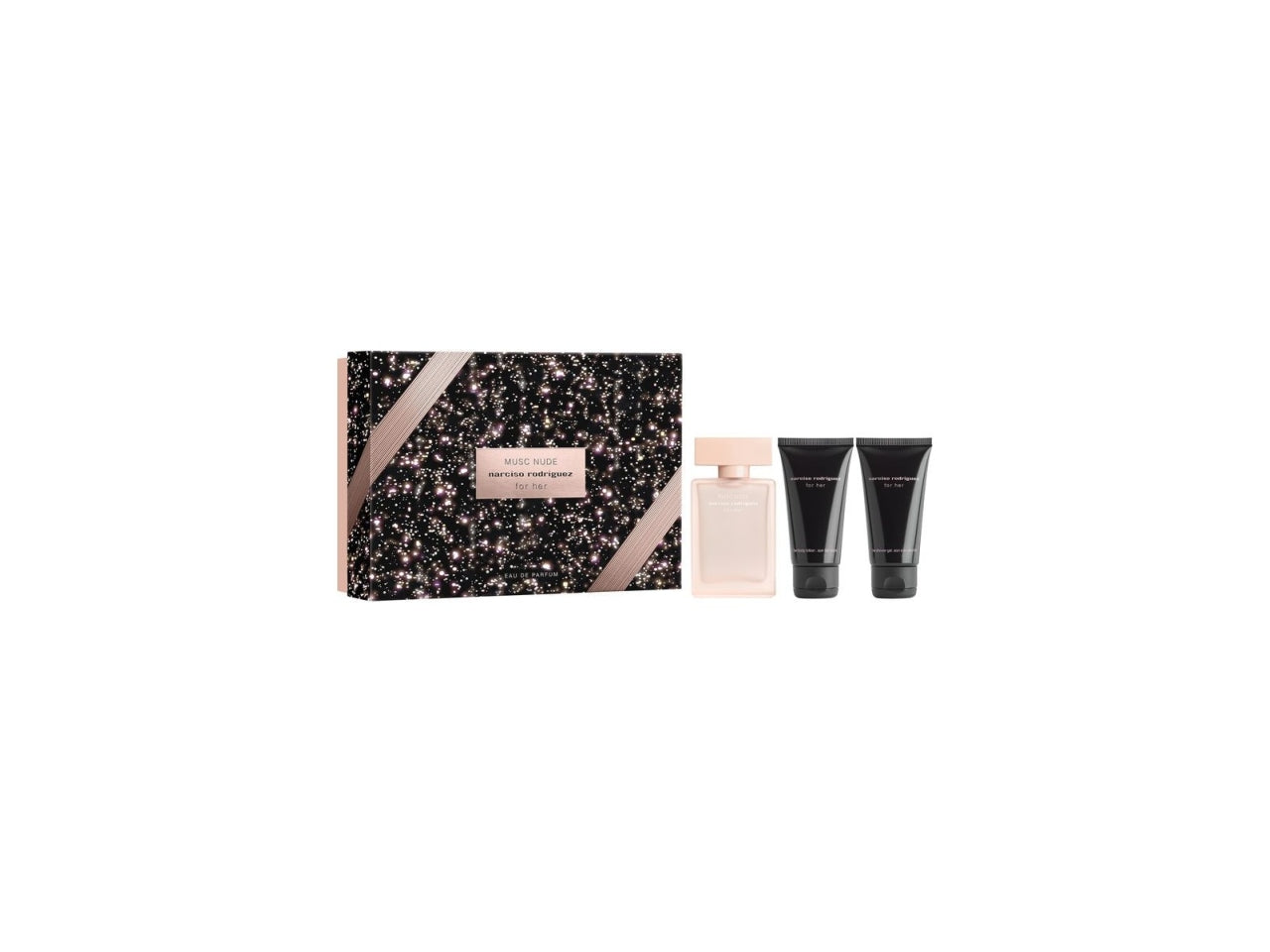 Cofanetto donna Narciso Rodriguez Musc Nude Edp 50ml Shower Gel Latte Corpo $