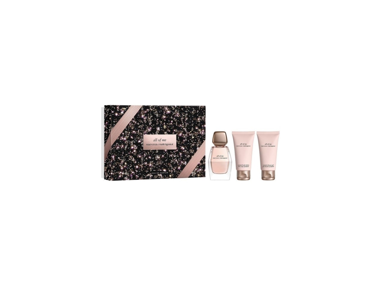 Cofanetto donna Narciso Rodriguez All of Me Edp 50ml Shower Gel Latte Corpo $
