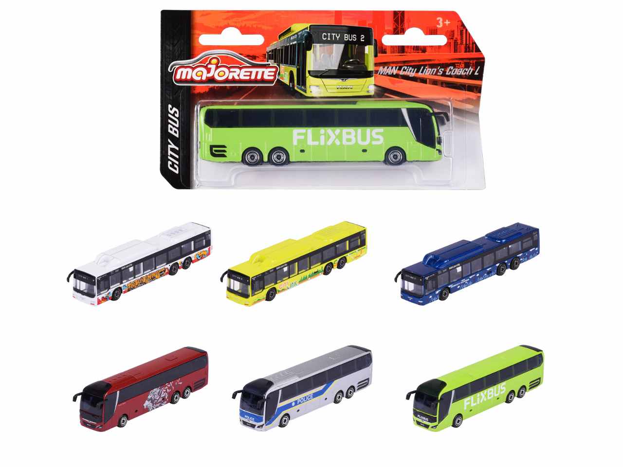 Man city bus 6 assortimenti