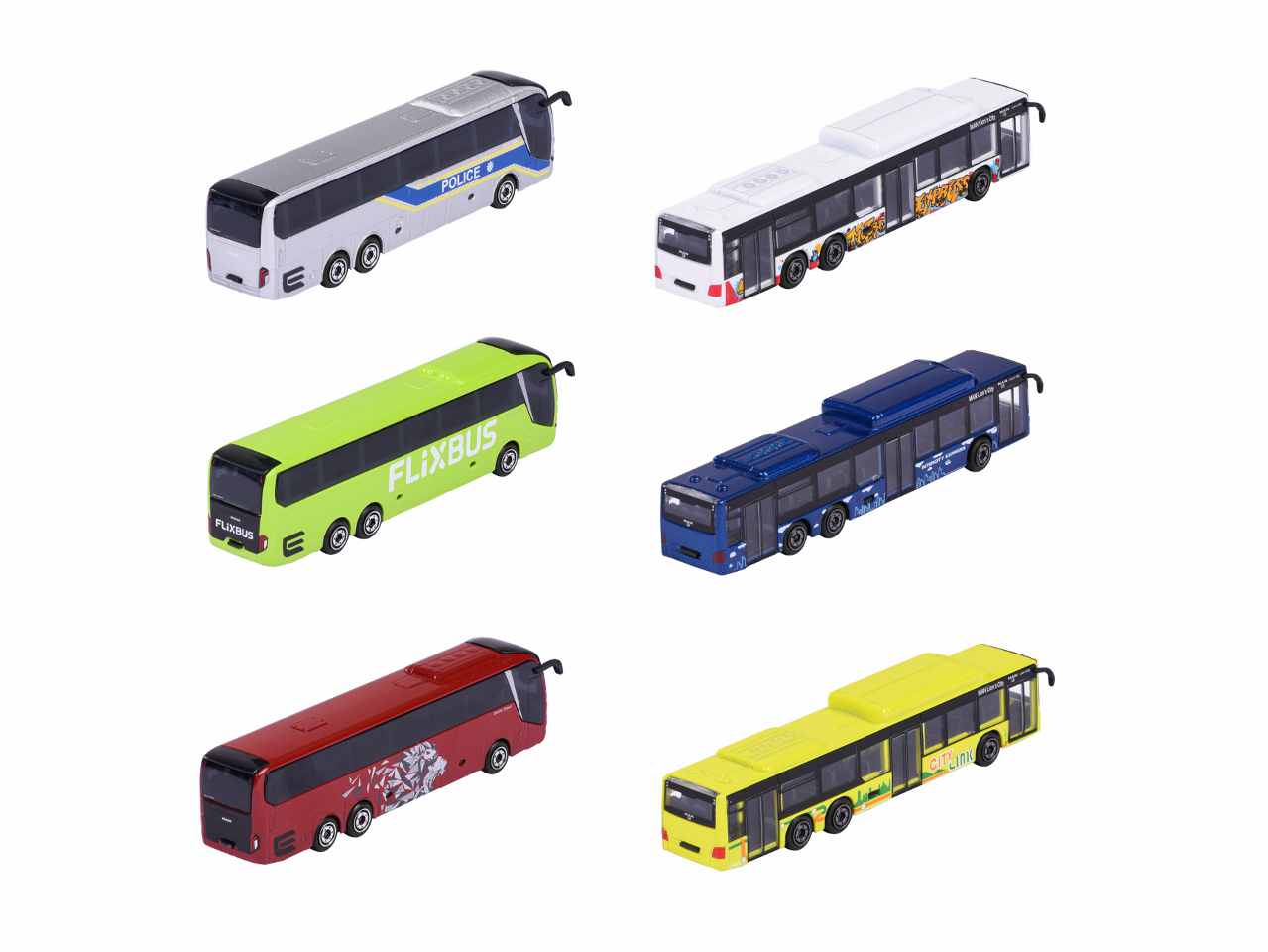 Man city bus 6 assortimenti