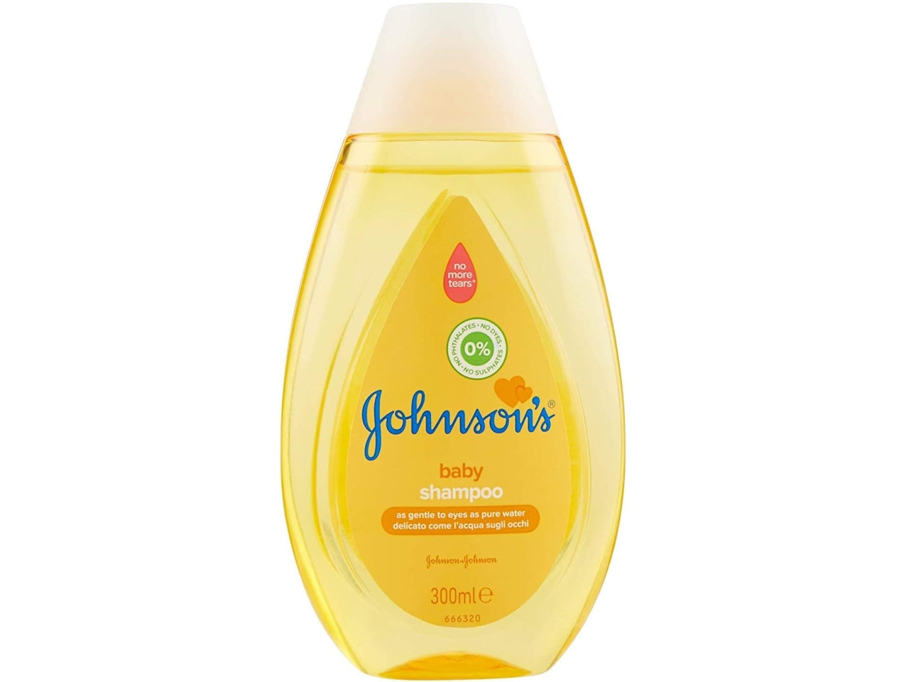 Johnson's Baby Shampoo Delicato per Tutti i Capelli 300 ml $