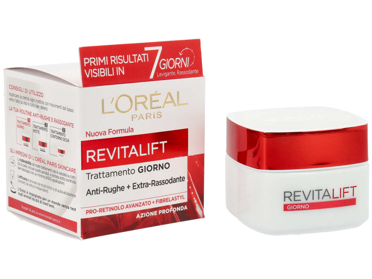 L'oreal crema giorno anti rughe + extra rassodante