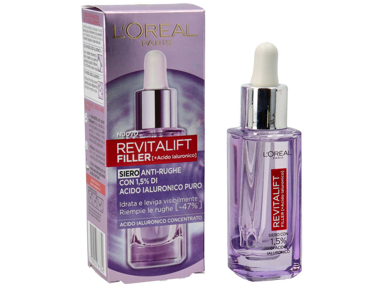 L'oreal siero revitalif filler + acido ialuronico
