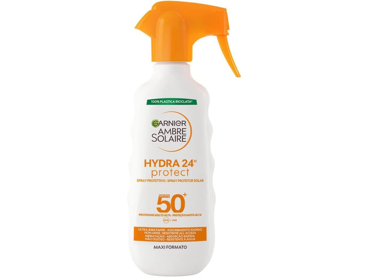 Ambra solaire gachette hydra 24 ore protection fps50 spray protettivo 270ml