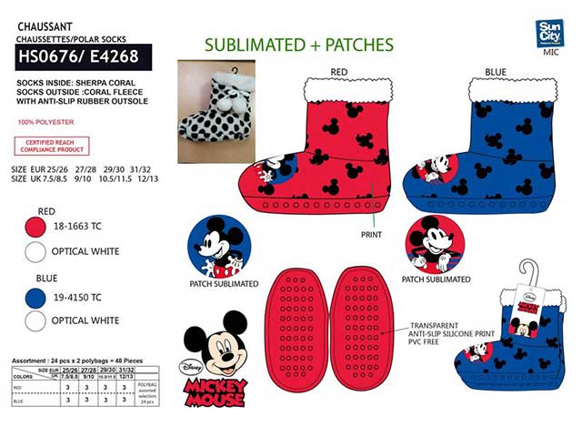 Mickey scarpette hs0676