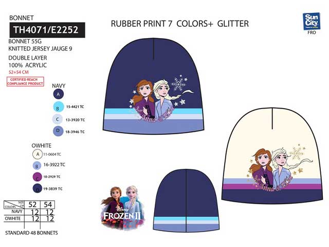 Frozen cappello th4071