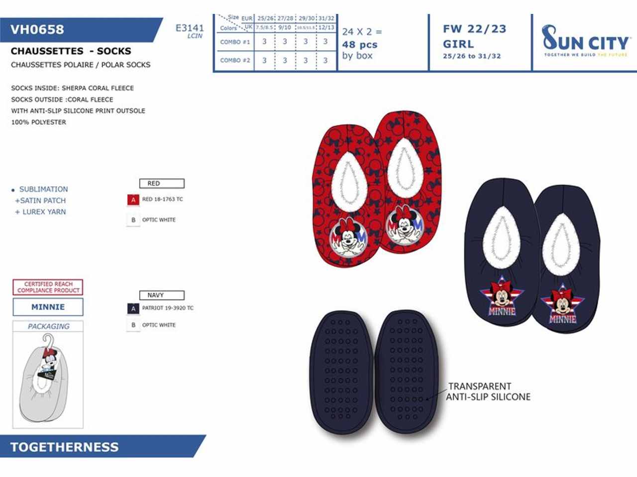 Minnie pantofole