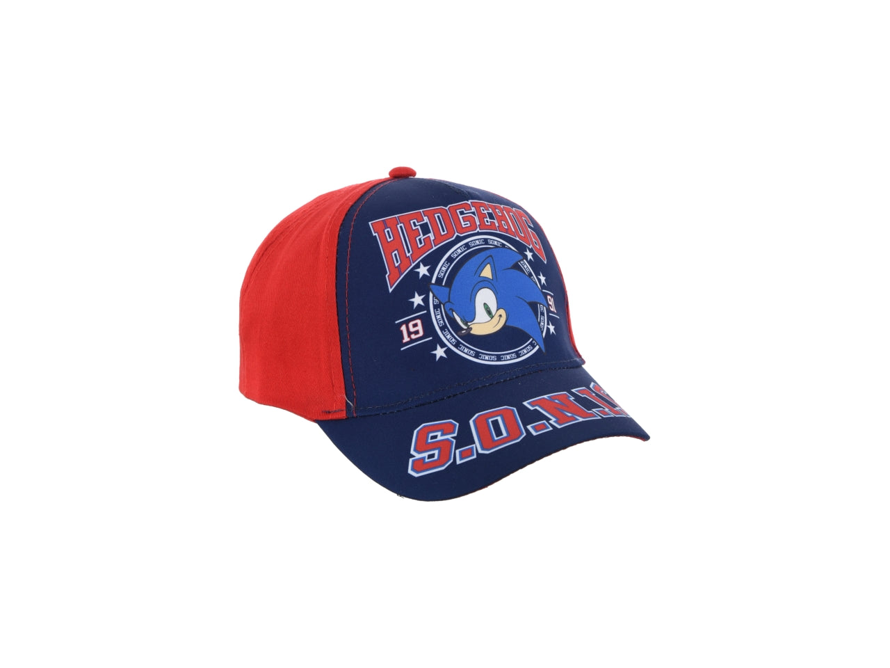 Cappello con visiera bimbo Sonic in tessuto taglia 52 e 54 regolabile - Sun City