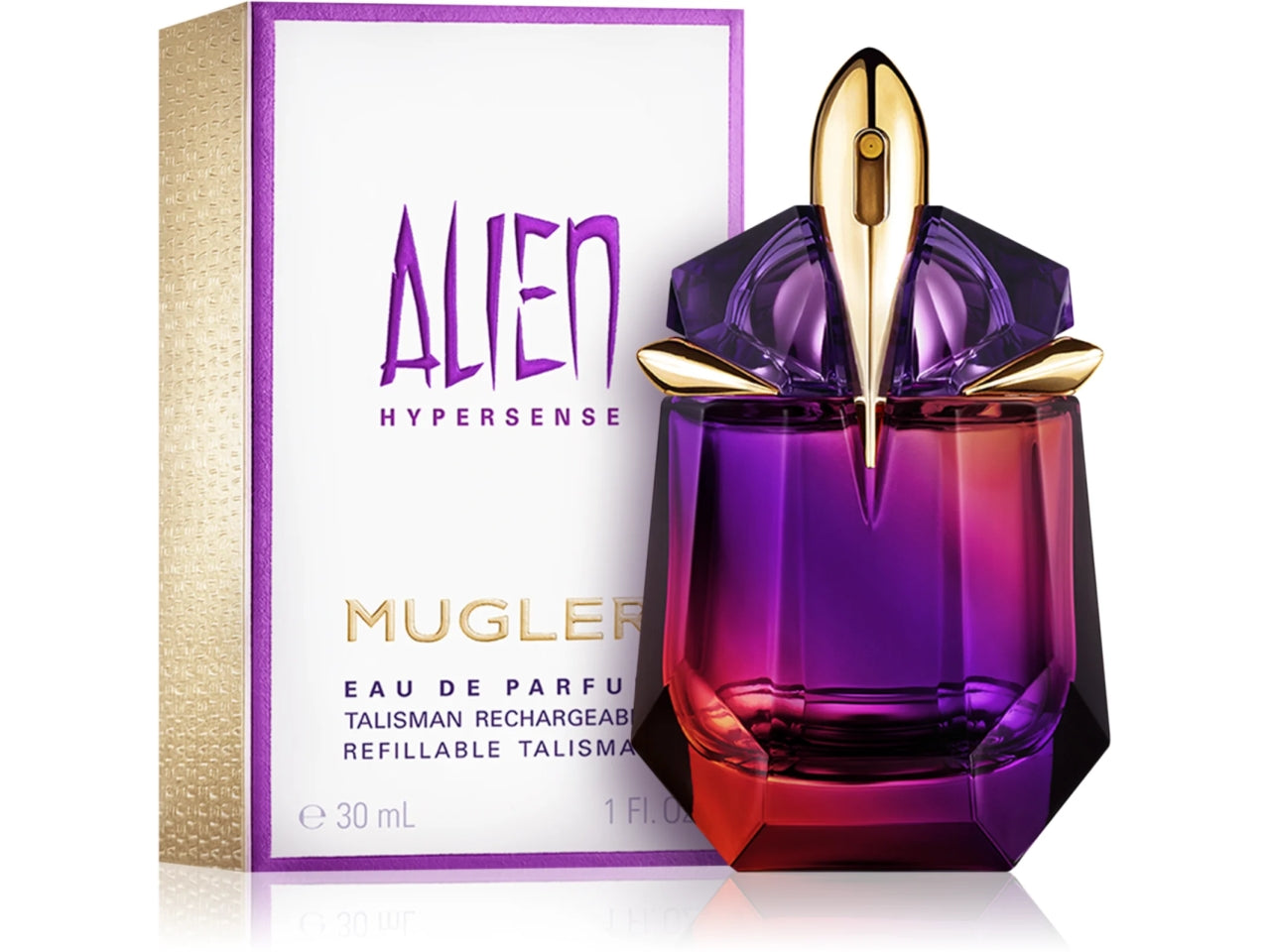Thierry mugler alien hypersense eau de parfum refillable formato da 30ml $