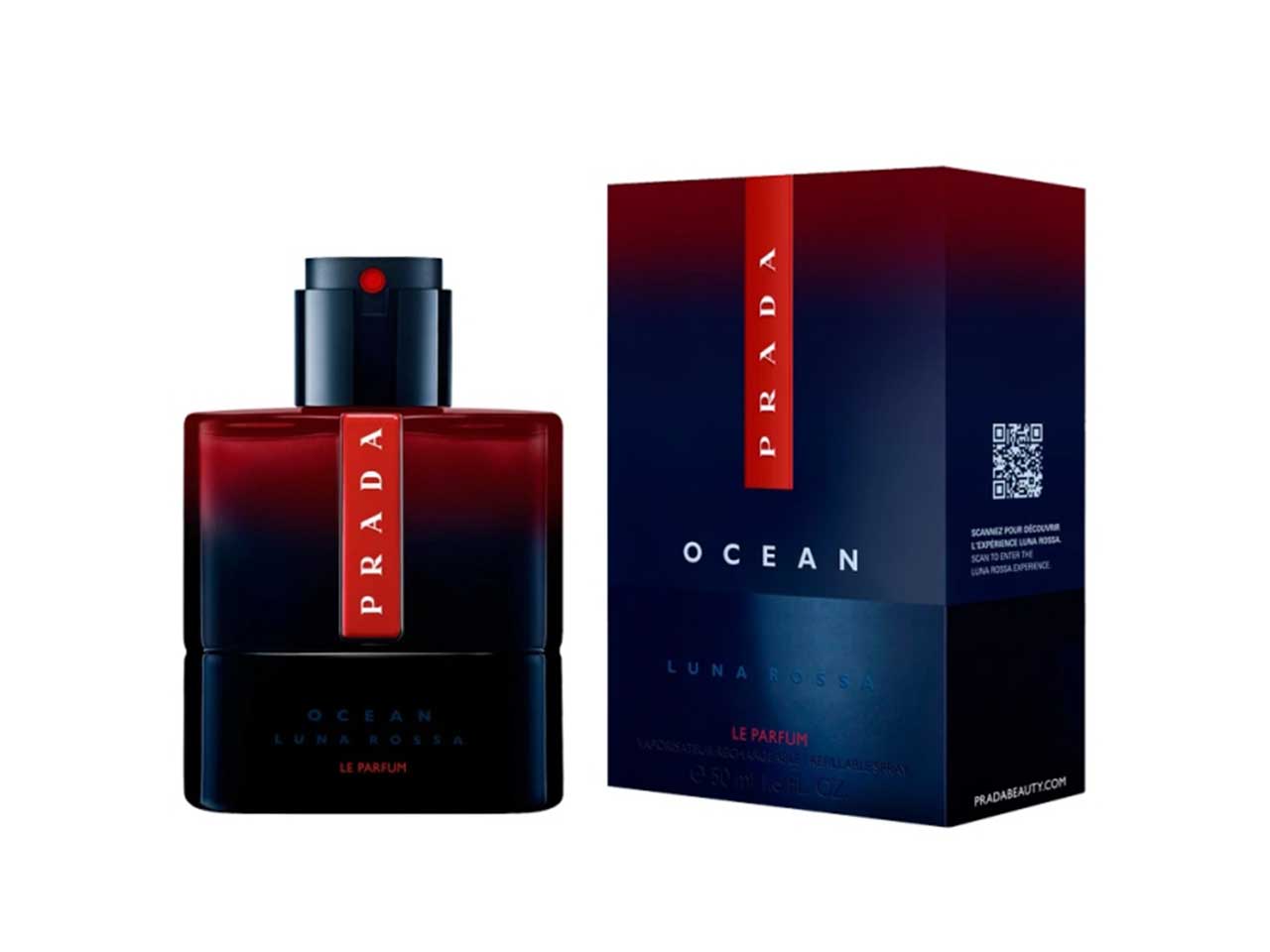 Prada Luna Rossa ocean profumo uomo, le parfum ricaricabile 50 ml $