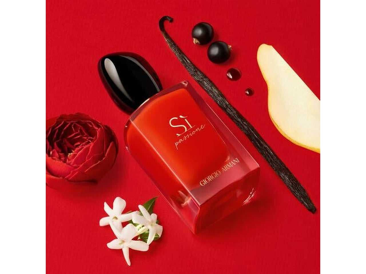 Profumo Donna Giorgio Armani Si Passione Intense Eau De Parfum 50ml, Donna, Flacone ricaricabile, Ribes nero, Giacinto $