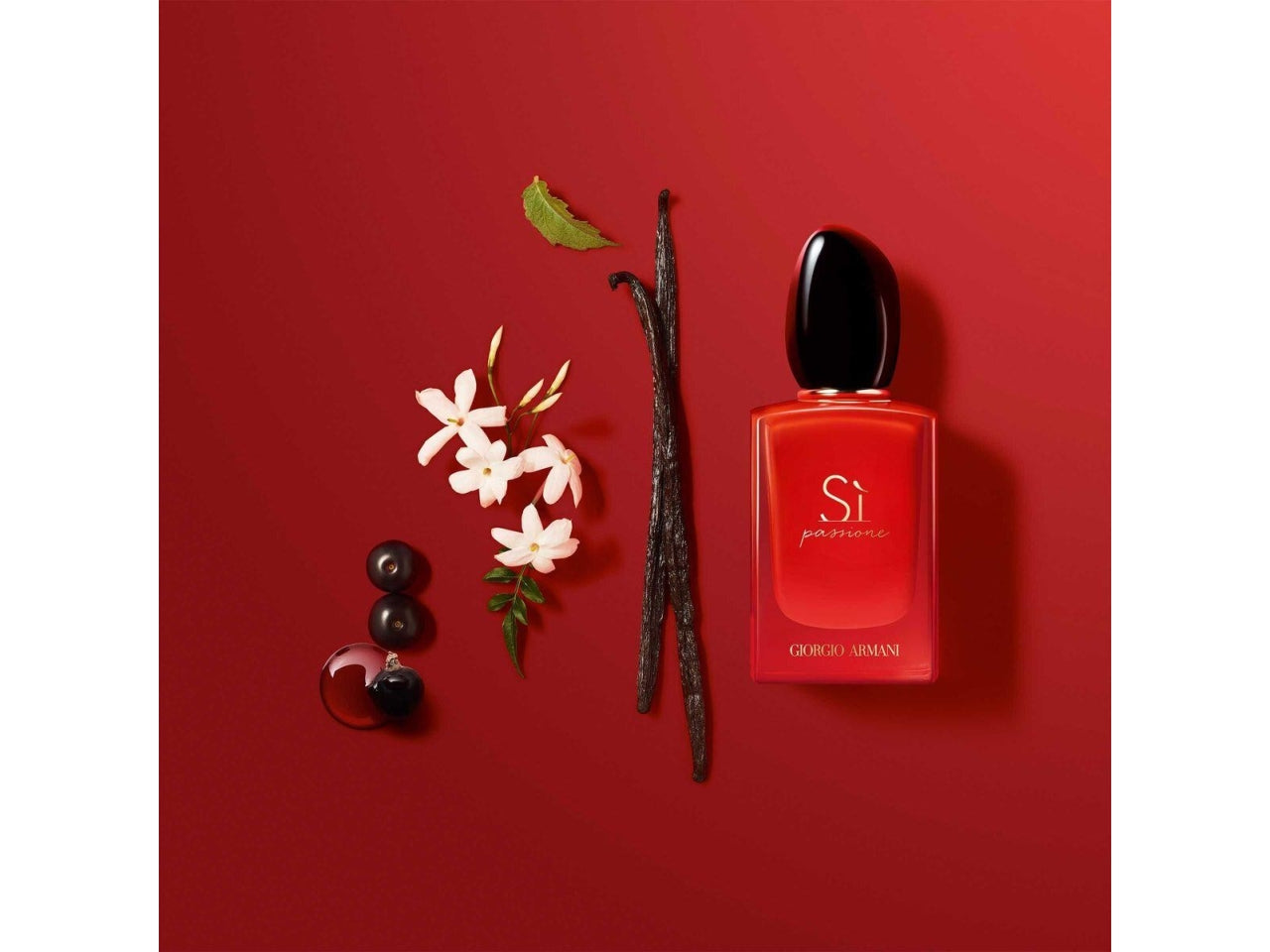Profumo Donna Giorgio Armani Si Passione Intense Eau De Parfum 50ml, Donna, Flacone ricaricabile, Ribes nero, Giacinto $