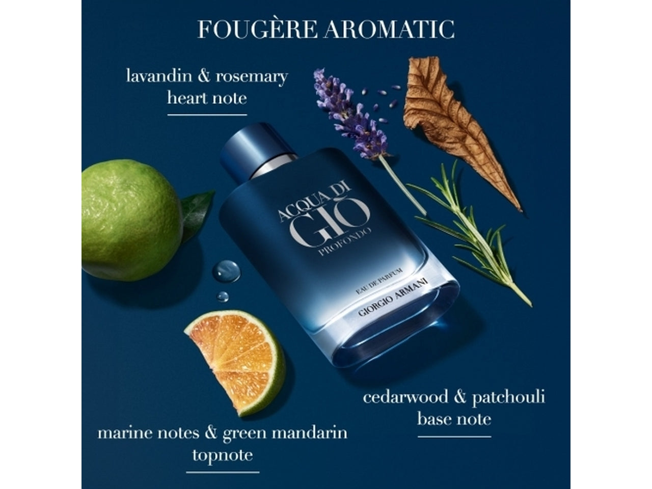 Cofanetto Natale uomo Giorgio Armani Acqua di Gio' profondo eau de parfum 100ml $