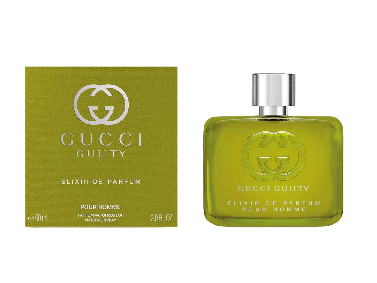 Gucci guilty pour homme elixir de parfum formato da 60ml $
