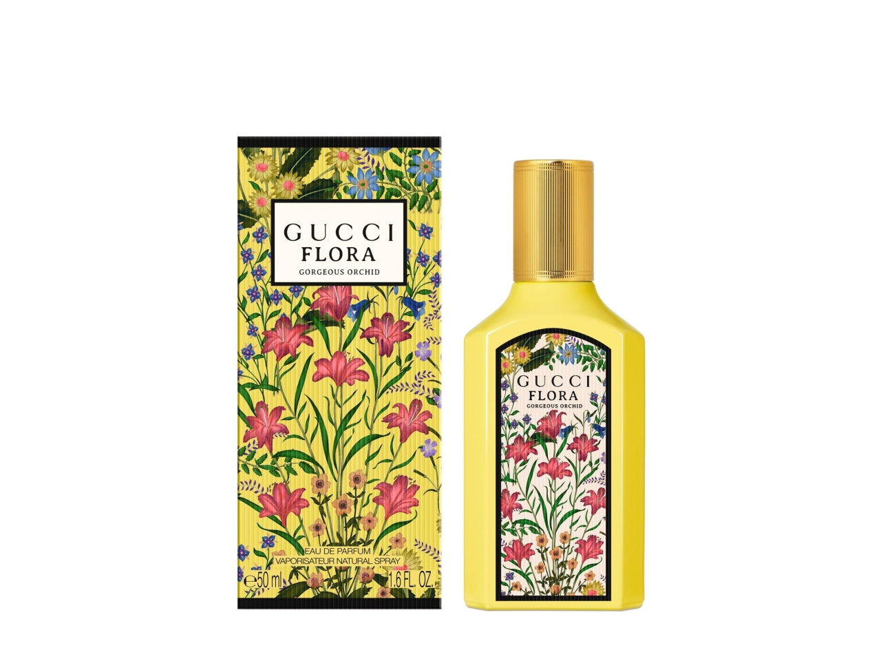 Profumo Donna Gucci Flora Gorgeous Orchid Eau de Parfum Donna 50ml, Donna, Profumo, Vaniglia, Duo di Vaniglia, Orchidea $