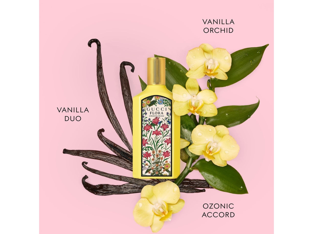 Profumo Donna Gucci Flora Gorgeous Orchid Eau de Parfum Donna 100ml, Donna, Profumo, Vaniglia, Duo di Vaniglia, Orchidea $
