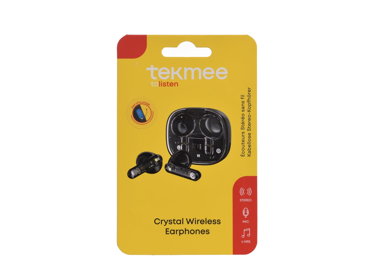 Tekmee auricolari transparent tws