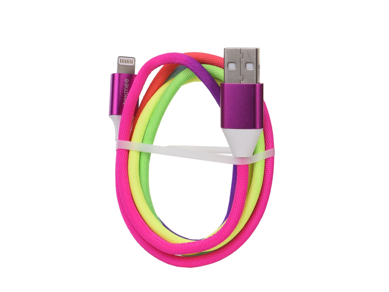 Tekmee cavo arcobaleno luminoso 1m usb