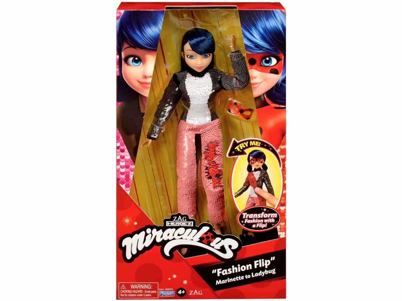 Miraculous doll 26cm con pailletes t061