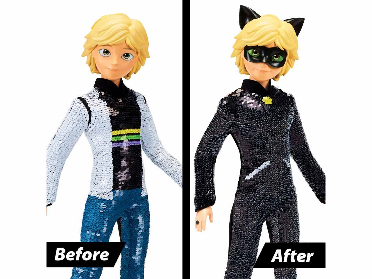 Miraculous doll 26cm c/pail.adrien t073