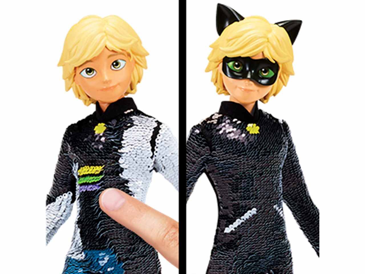 Miraculous doll 26cm c/pail.adrien t073